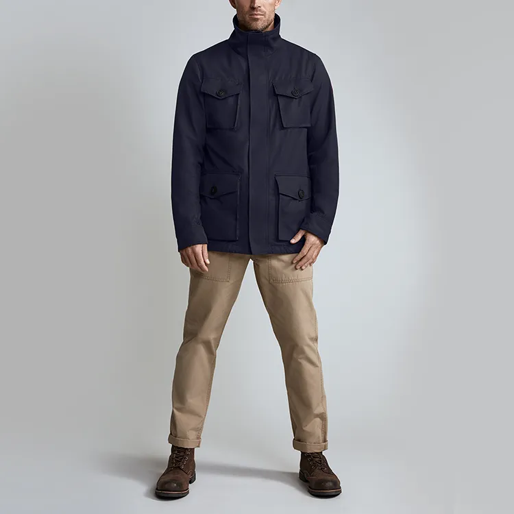Canada Goose Jacket Men's Navy Blue-3