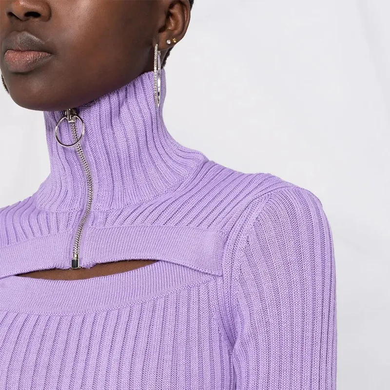 MSGM FW21 Sweater Women's Light Purple-4