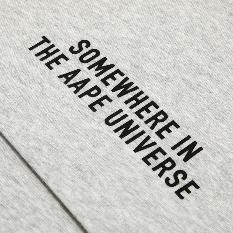 Aape Logo rubberised Cotton T shirt-2