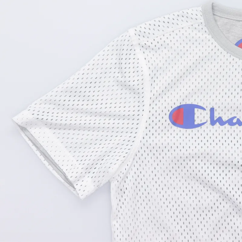 Champion T Shirt US Version Unisex White-3