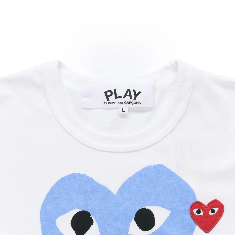 Comme Des Garcons Play Cdg Red Heart Colour Heart Tee-5