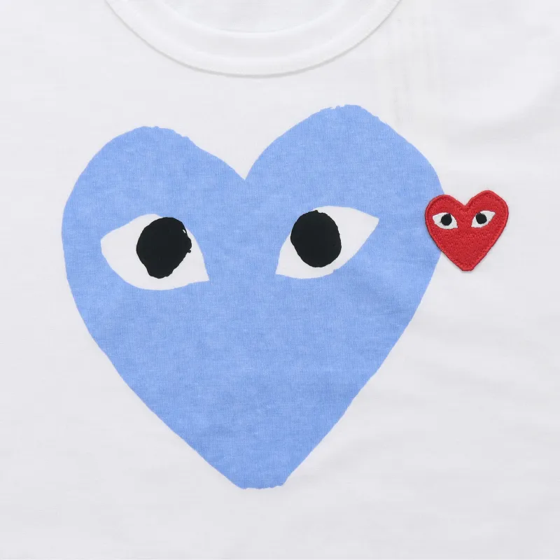 Comme Des Garcons Play Cdg Red Heart Colour Heart Tee-4