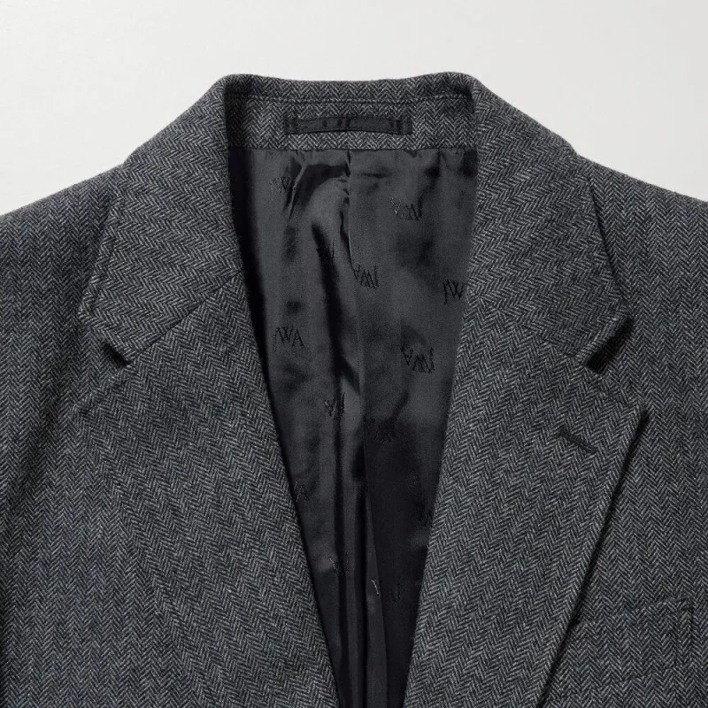 UNIQLO x X JW Anderson Uniqlo Jw Anderson Co Branded Series Business Suits Coats Men's Dark Gray-2