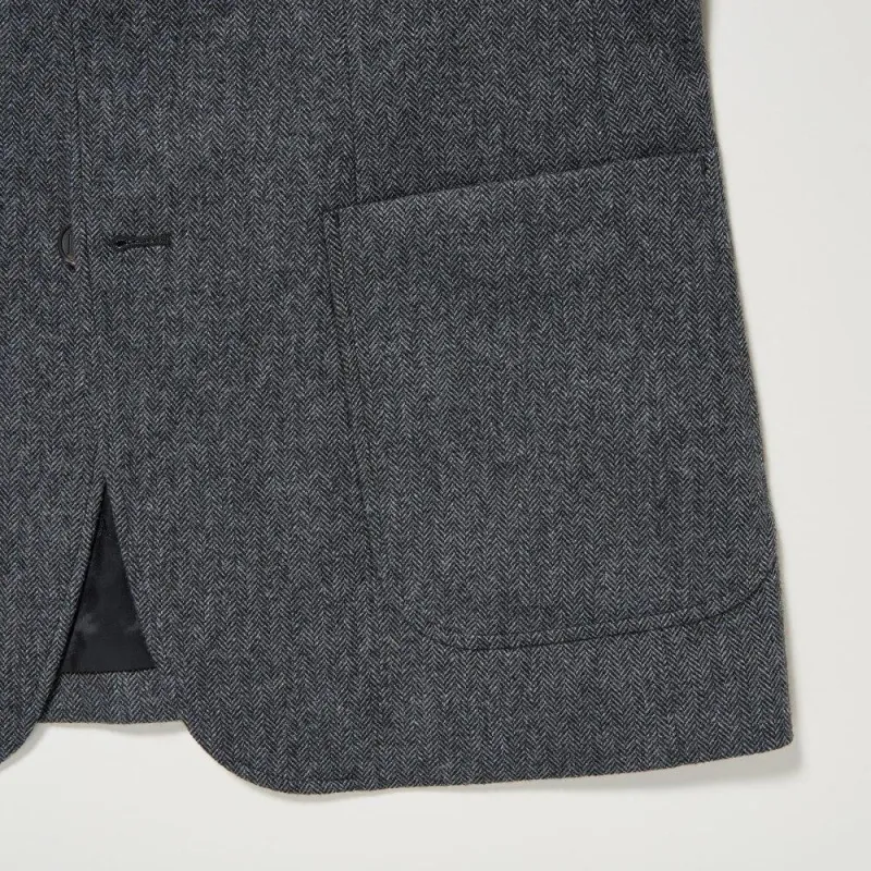 UNIQLO x X JW Anderson Uniqlo Jw Anderson Co Branded Series Business Suits Coats Men's Dark Gray-3