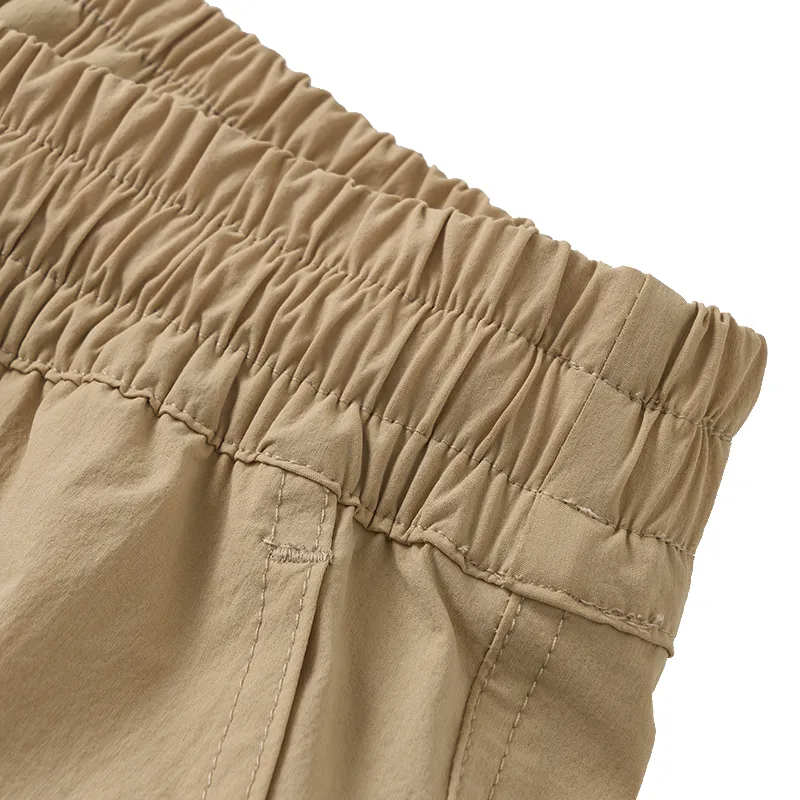New Era Casual Pants Unisex Khaki-2
