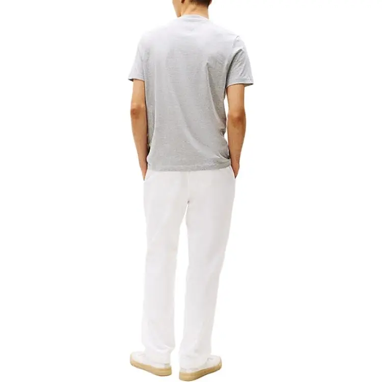 Tommy Hilfiger T Shirt Men's Light Gray-3