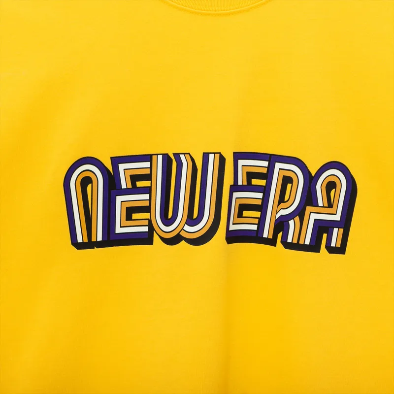 New Era T Shirts Unisex Yellow-2