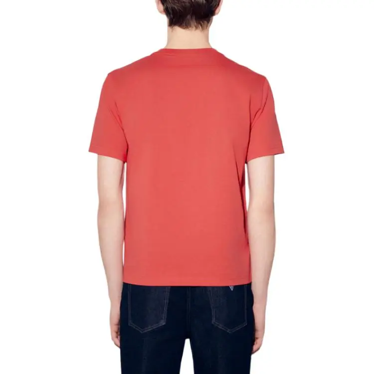 GUESS T Shirts Men Red-4