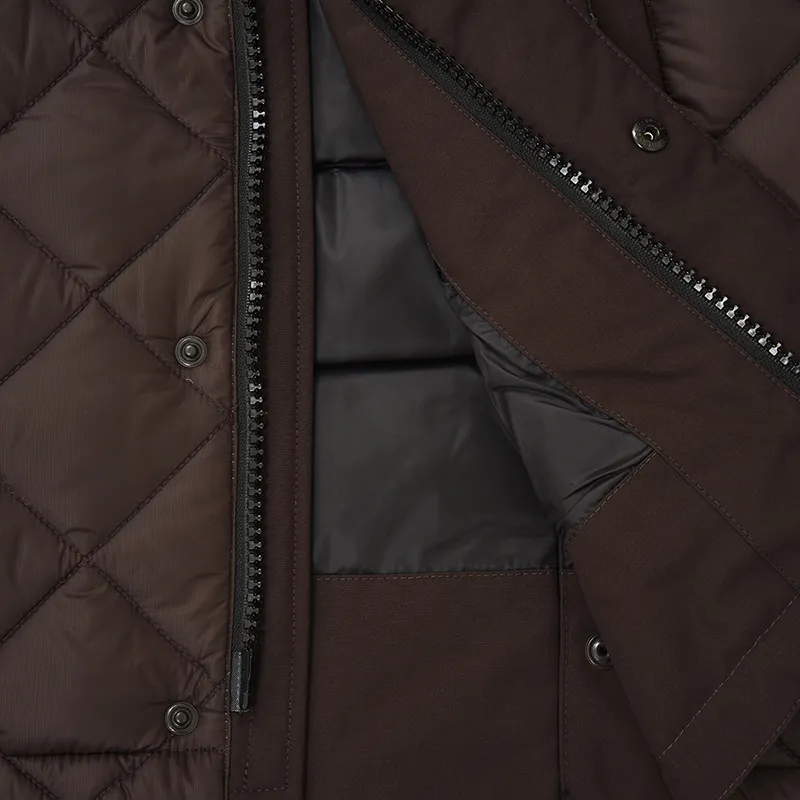 Canada Goose Hendriksen Series Down Jacket Men's Coffee-6