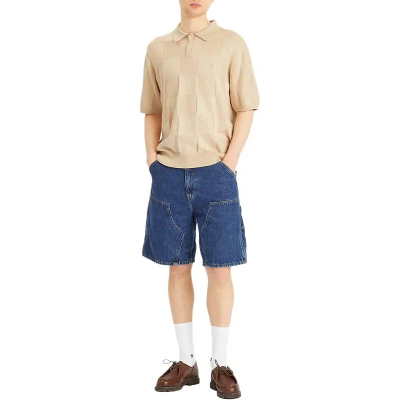 Carhartt WIP Checker Polo Shirt-4