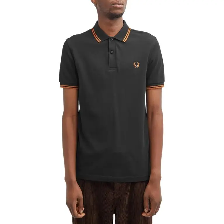 FRED PERRY Polo Shirt Men's Black-1