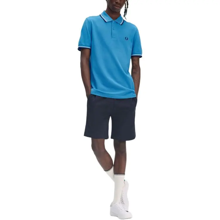 FRED PERRY Logo embroidered Polo Shirt-2