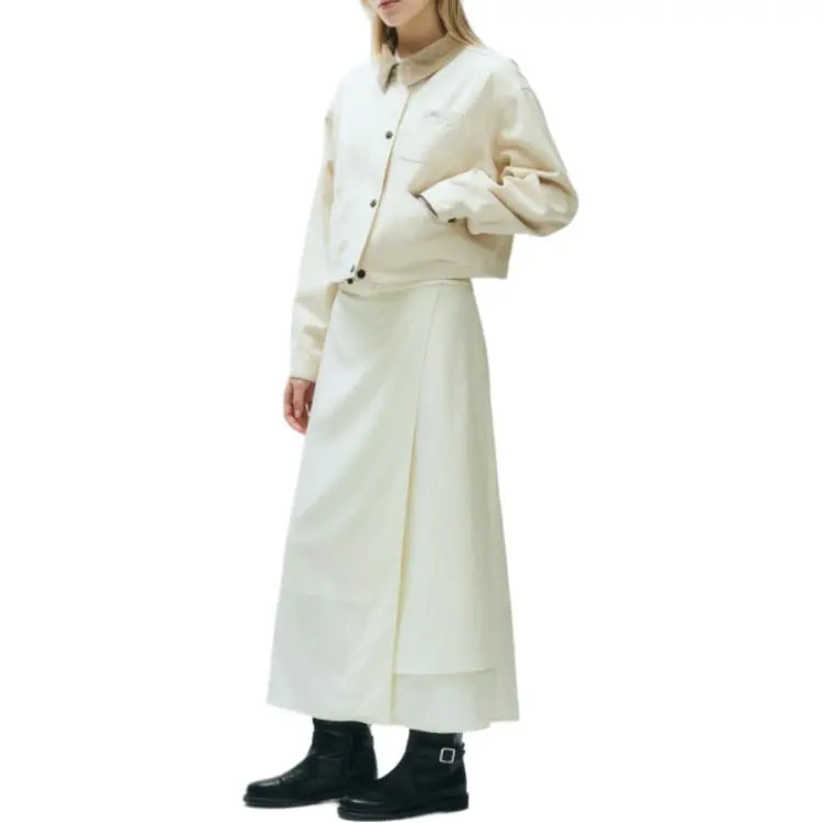 MARITHE FRANCOIS GIRBAUD Casual Long Skirt Women's-2