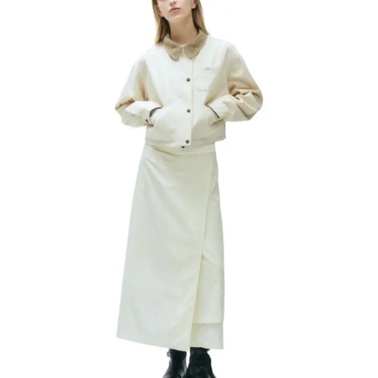 MARITHE FRANCOIS GIRBAUD Casual Long Skirt Women's-3