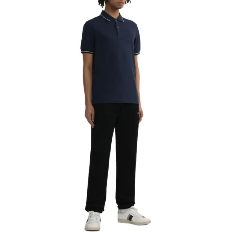 FRED PERRY Polo Shirt Men's Navy Blue-4