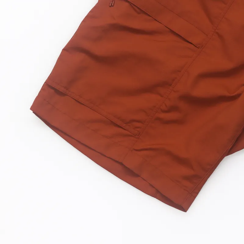 UNIQLO Cargo Shorts Unisex Dark Orange-6