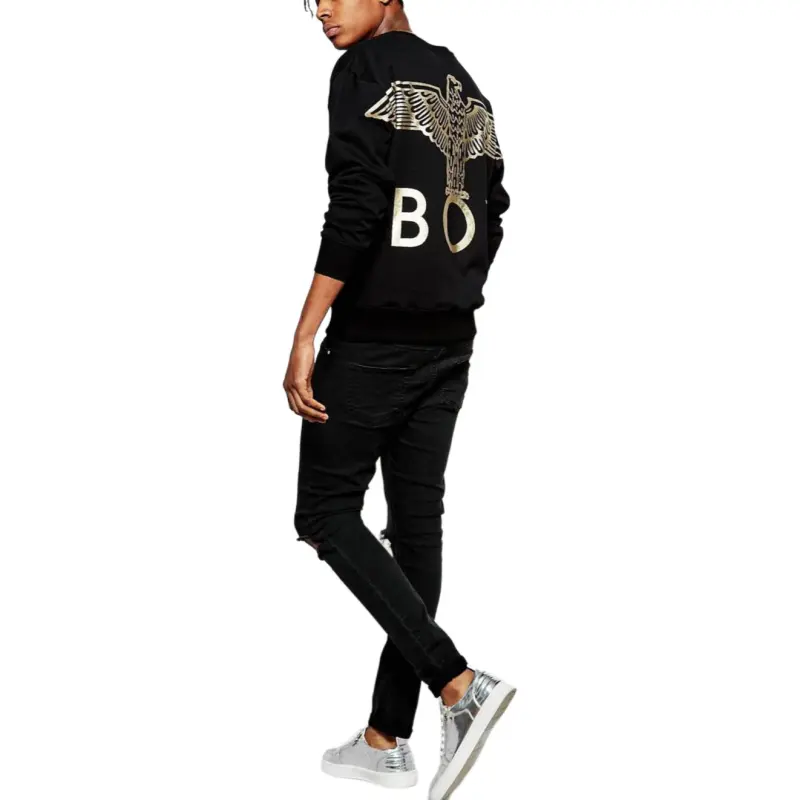 Boy London Sweatshirt Unisex Black Gold-5