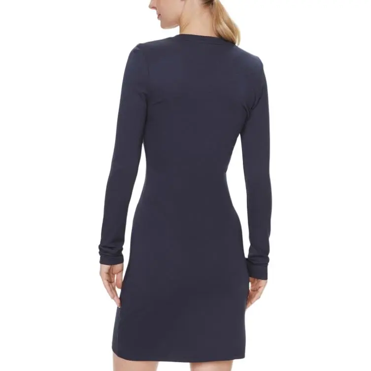 Tommy Hilfiger Long Sleeved Dress Women's Blue-3