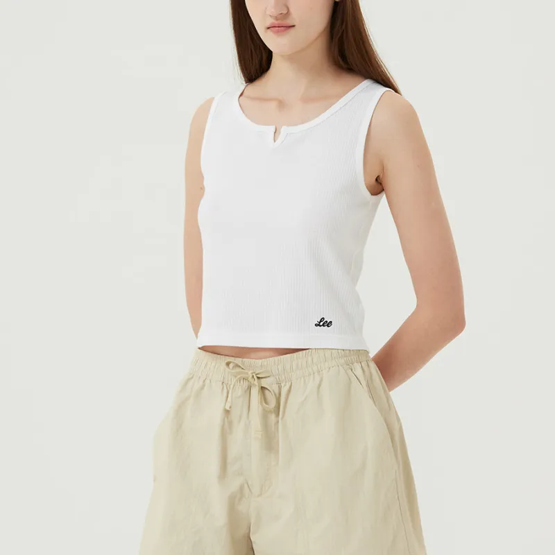 Lee Tank Tops Women's White-5