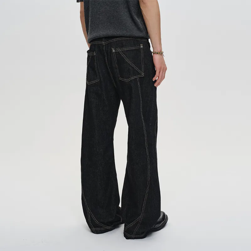 CATSSTAC Jeans Unisex Black-3