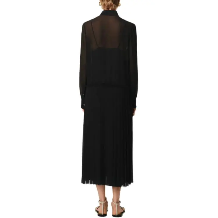 AMIPARIS Pleated Maxi Dress-3