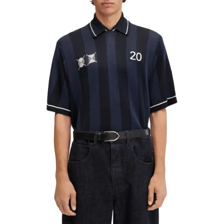 Jacquemus Jacquard Polo Shirt-1