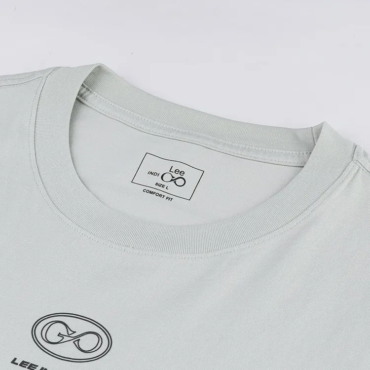 Lee T Shirts Men Light Gray-2