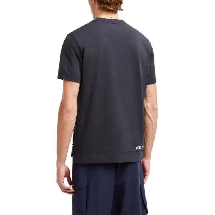 Moncler T Shirt Men's Marine Blue-3