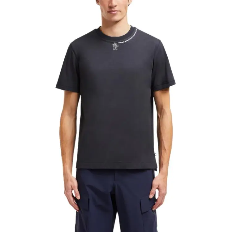 Moncler T Shirt Men's Marine Blue-2