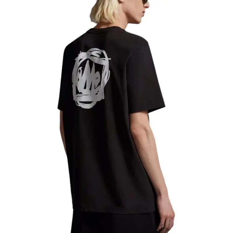 Moncler T Shirts Men Black-3