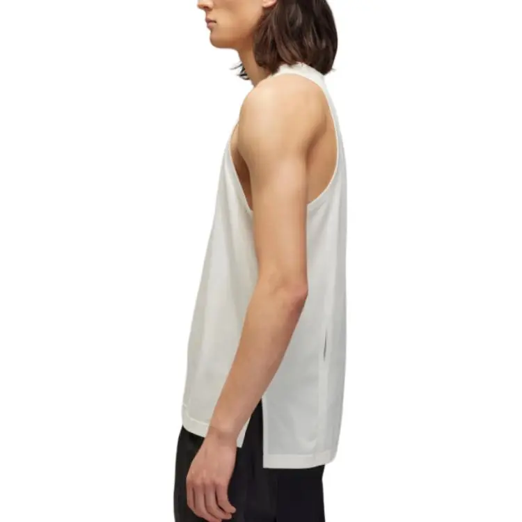 Y 3 Tank Tops Men White-3