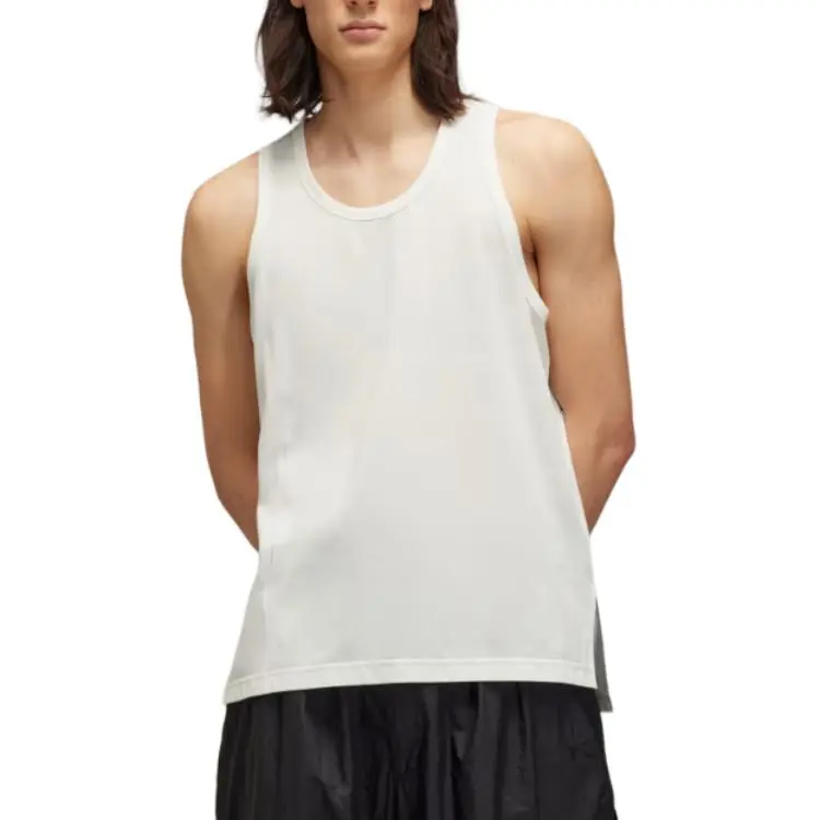 Y 3 Tank Tops Men White-1
