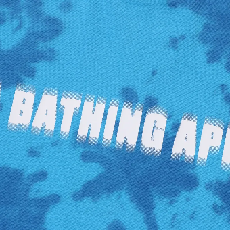 Bape Destroyed Bleach Logo Relaxed Fit Tee-6