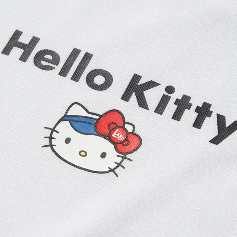 Hello Kitty X New Era T Shirts Women's White-3