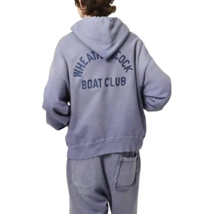 Bowwow SS25 BOAT CLUB ZIP HOODIE Sweatshirt Unisex-4