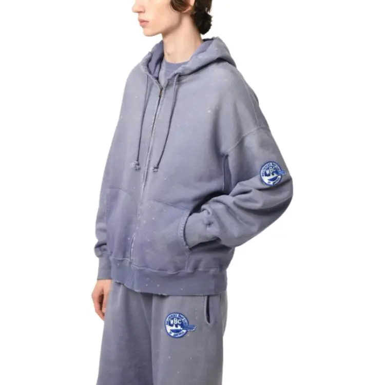 Bowwow SS25 BOAT CLUB ZIP HOODIE Sweatshirt Unisex-3