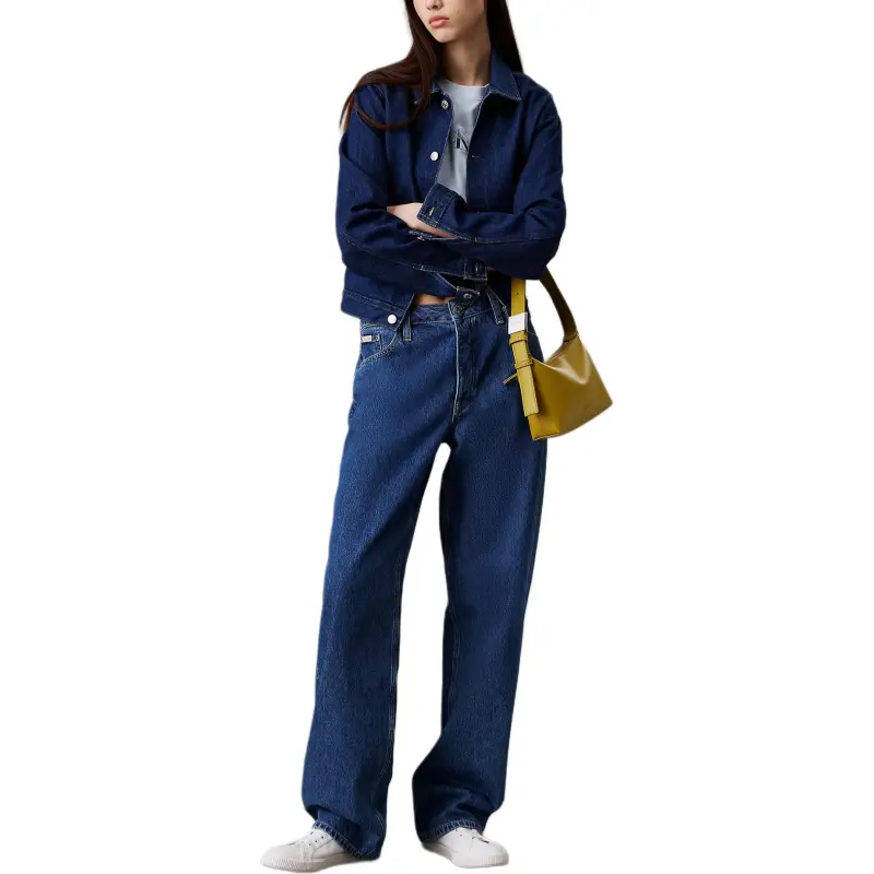 CALVIN KLEIN Jeans Europe Version Women's Medium Blue-1
