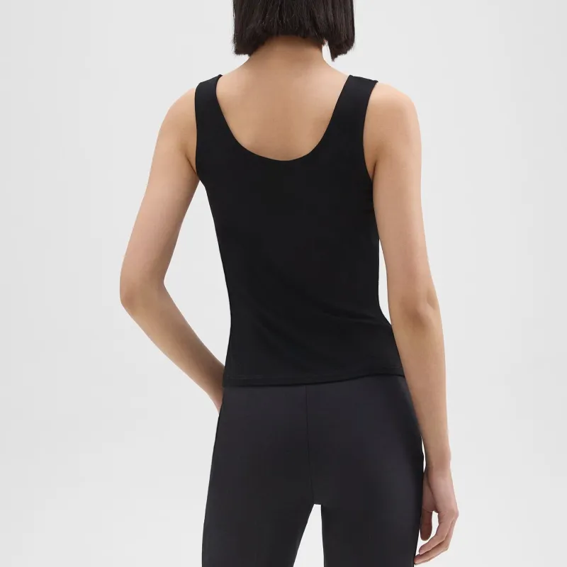 THEORY Tank Tops Women's Black-3