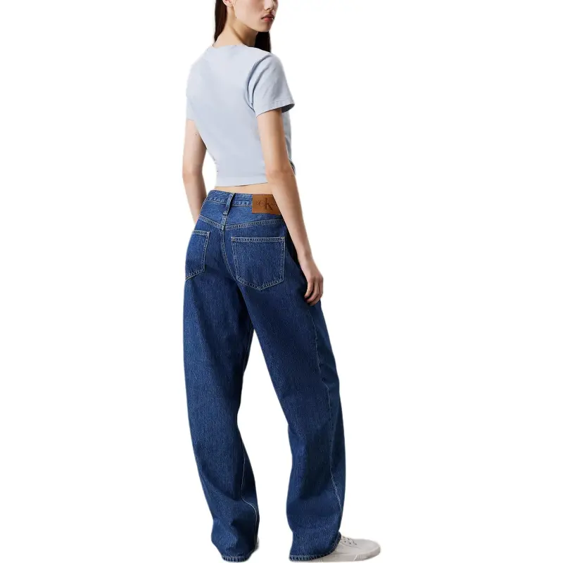 CALVIN KLEIN Jeans Europe Version Women's Medium Blue-2