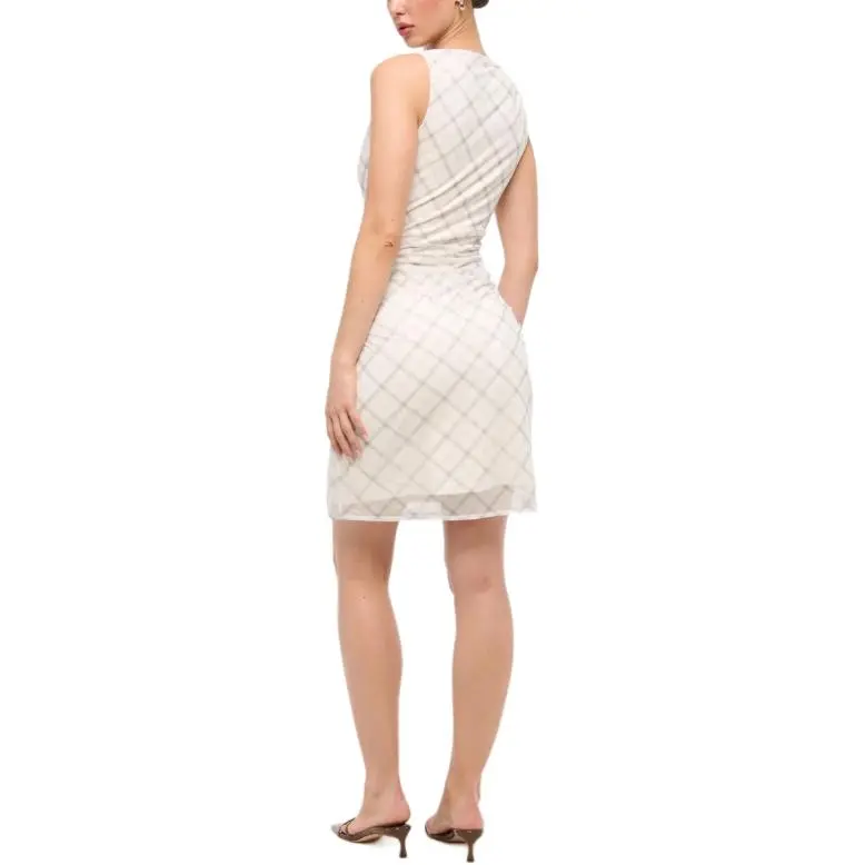 Abercrombie＆Fitch Sleeveless Dress Women's Beige-4