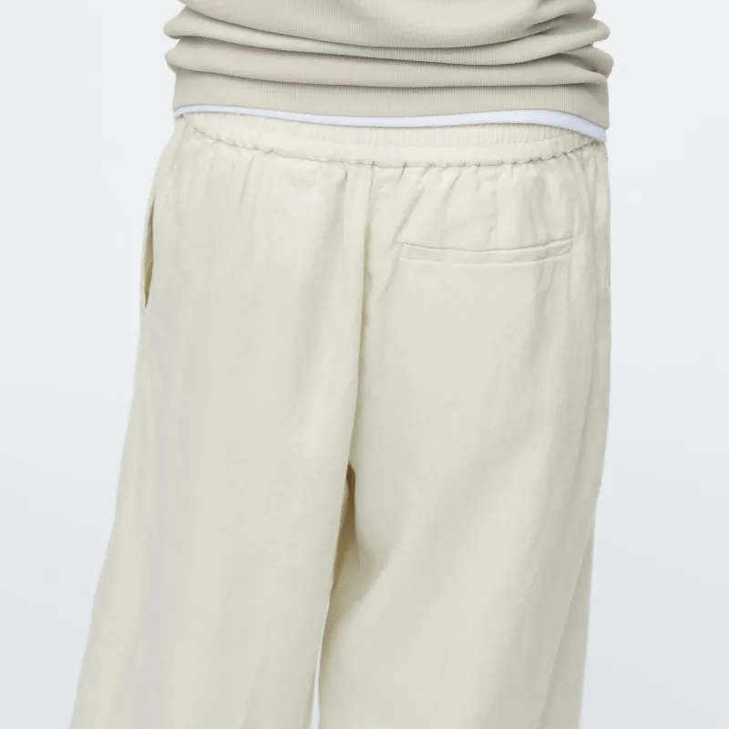 COS Casual Pants Women's Ecru-4