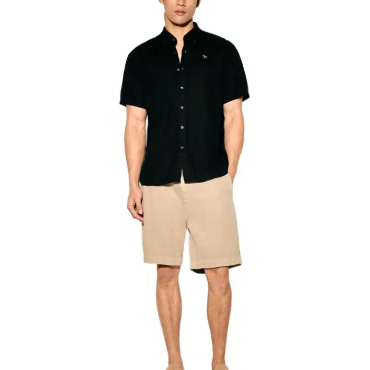 Abercrombie＆Fitch Shirt Men's Black-4