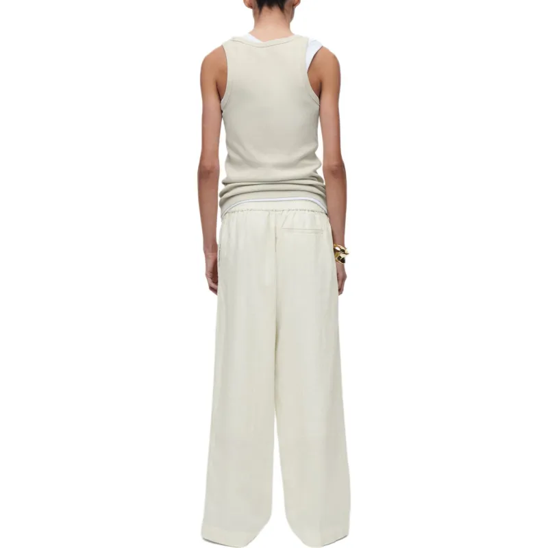 COS Casual Pants Women's Ecru-3