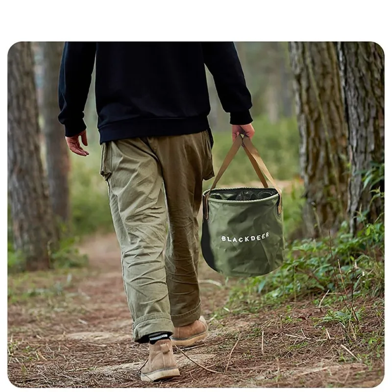 BLACKDEER Outdoor Water Equipment Camping Picnic Multi-Purpose Folding Basin PVC 13L-2