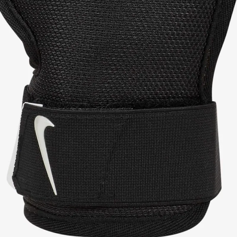 Nike Baseball Gloves Batter's Glove PVC Polyvinyl Chloride Batsman's Wrist Guard Unisex Black-4