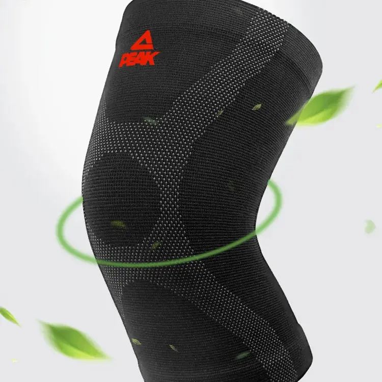 PEAK Knee Pads Polyester Running Mountaineering Hiking Cycling Volleyball Tennis Soccer Badminton Basketball Unisex-2