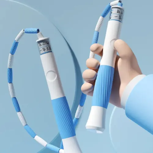 YUEDONG Fitness Training Non Countable Jump Ropes Kids PVC Rope PP Controller 2.4m/2.8m