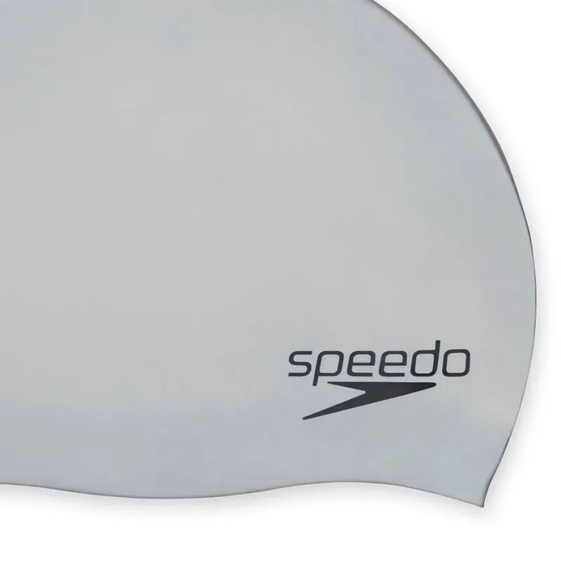 Speedo Swimming Caps Silicone Silver-2