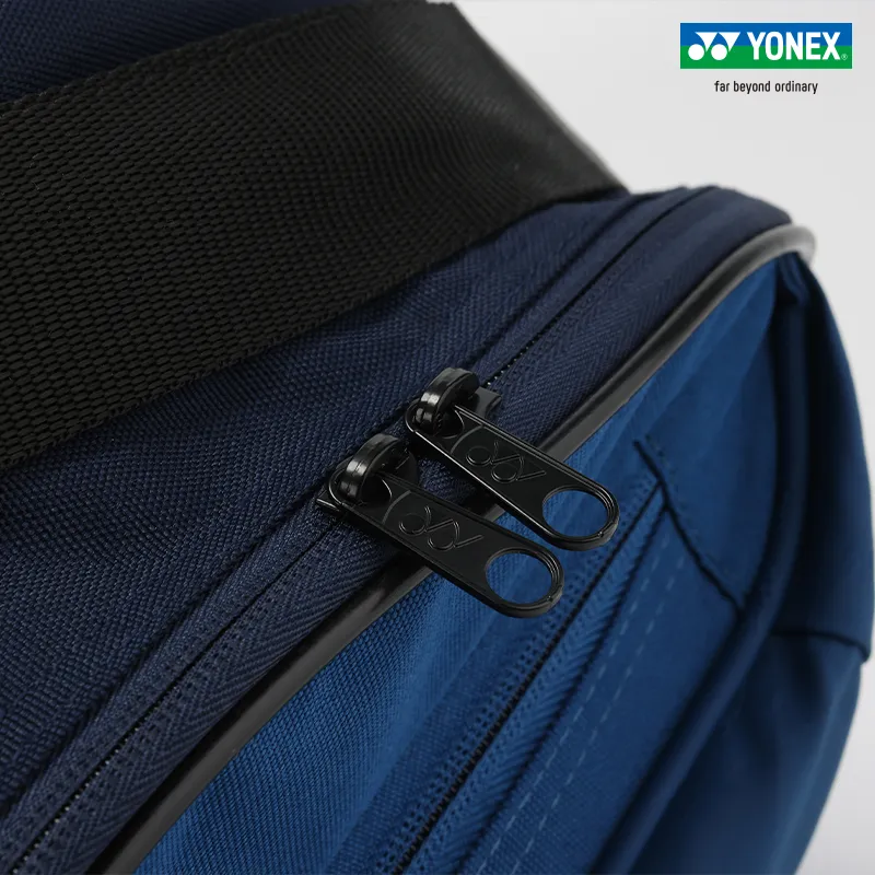 YONEX Badminton Racket Bags 2 Pcs Pack Sporty Style Multipurpose Strap Unisex Front Storage Pocket-3
