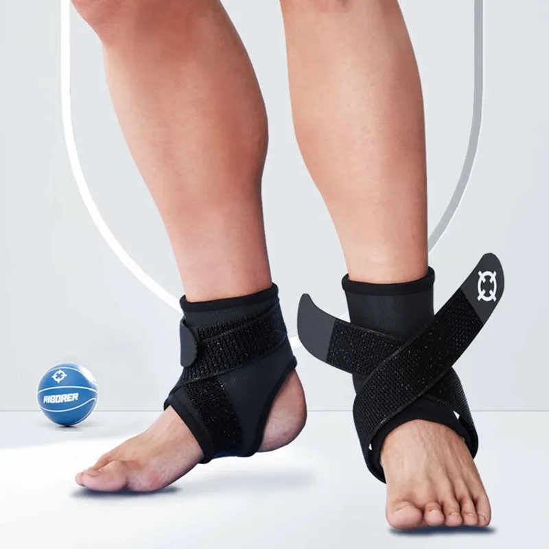 RIGORER Ankle Braces Soccer, Basketball, Running, Cycling Unisex Polyester, Polyamide, Elastane Single-1